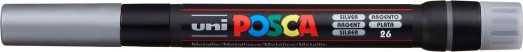Posca Marker | PCF350 | Brush | 1-10 mm | Silver