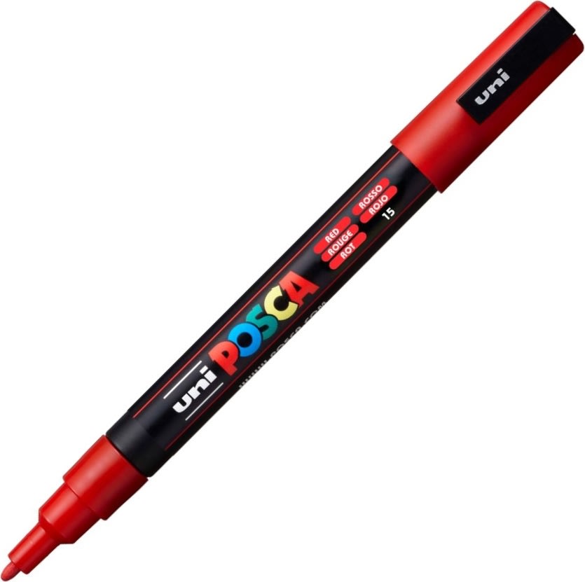 Posca Marker | PC-3M | F | 1,3 mm | Red
