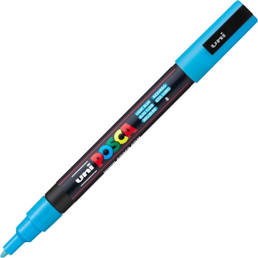 Posca Marker | PC-3M | F | 1,3 mm | Light blue
