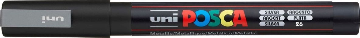 Posca Marker | PC-3M | F | 1,3 mm | Sølv