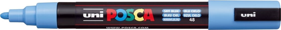 Posca Marker | PC-5M | M | 2,5 mm | Himmelblå