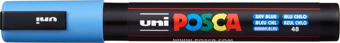 Posca Marker | PC-5M | M | 2,5 mm | Himmelblå