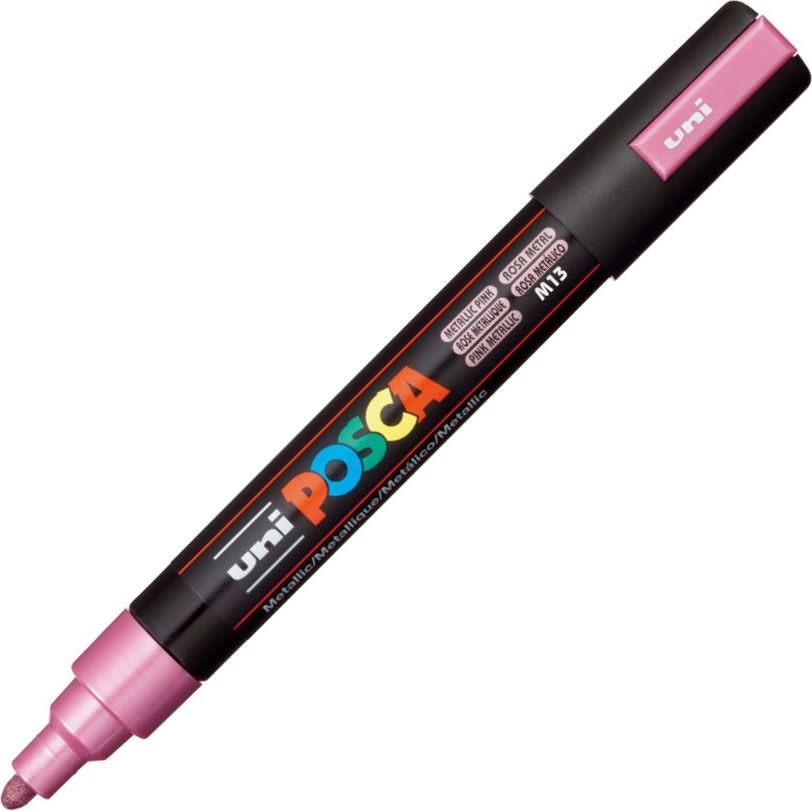 Posca Marker | PC-5M | M | 2,5 mm | Metellic pink