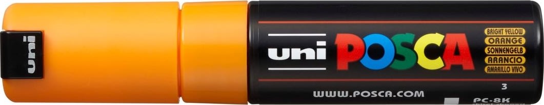 Posca Marker | PC-8K | B | 8 mm | Bright yellow