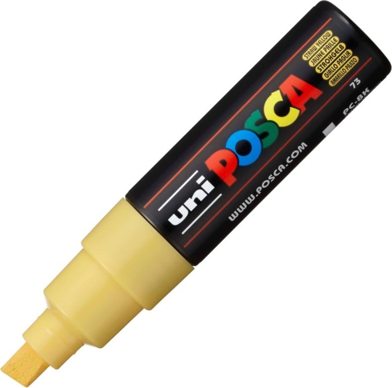 Posca Marker | PC-8K | B | 8 mm | Straw yellow