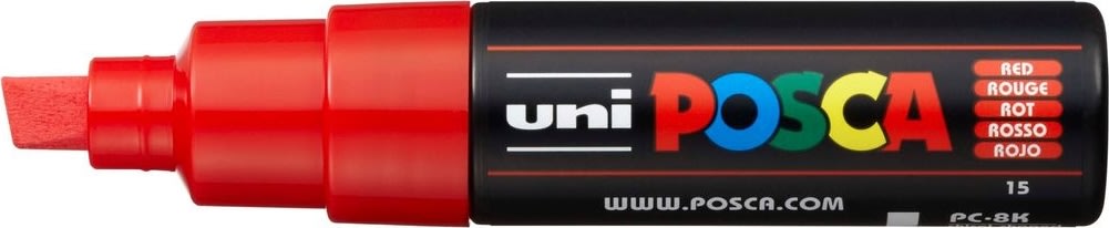 Posca Marker | PC-8K | B | 8 mm | Red