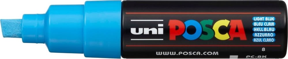Posca Marker | PC-8K | B | 8 mm | Light blue