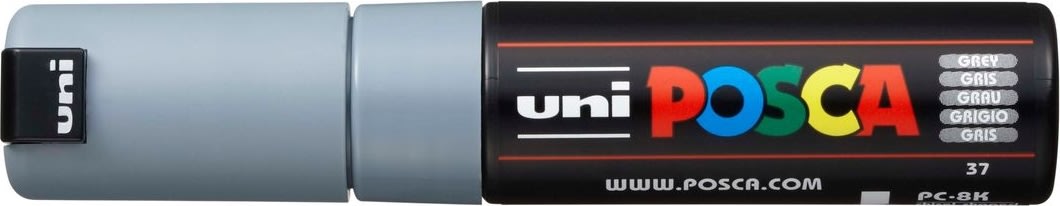 Posca Marker | PC-8K | B | 8 mm | Grey
