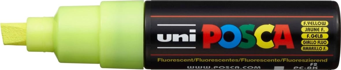 Posca Marker | PC-8K | B | 8 mm | Fluo yellow