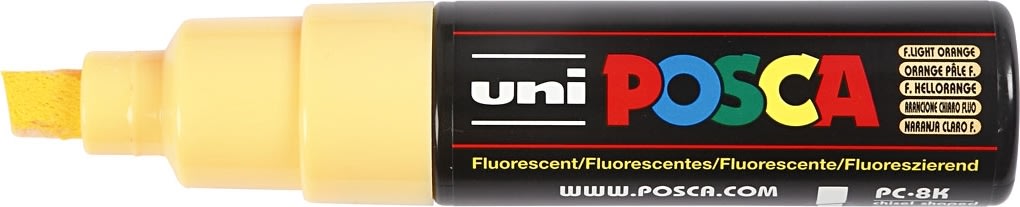 Posca Marker | PC-8K | B | 8 mm | Fluo L. orange