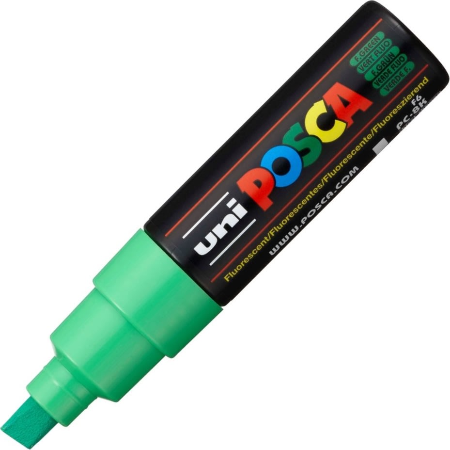 Posca Marker | PC-8K | B | 8 mm | Fluo green