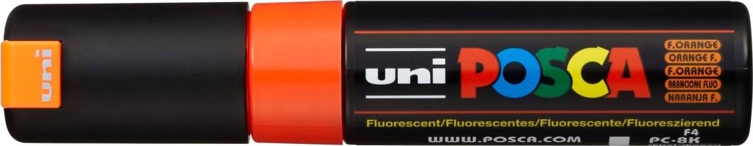 Posca Marker | PC-8K | B | 8 mm | Fluo orange
