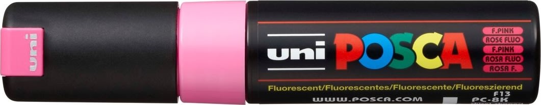 Posca Marker | PC-8K | B | 8 mm | Fluo pink
