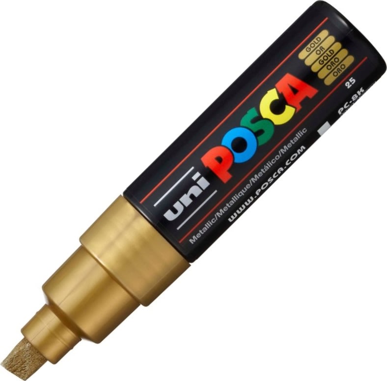 Posca Marker | PC-8K | B | 8 mm | Gold