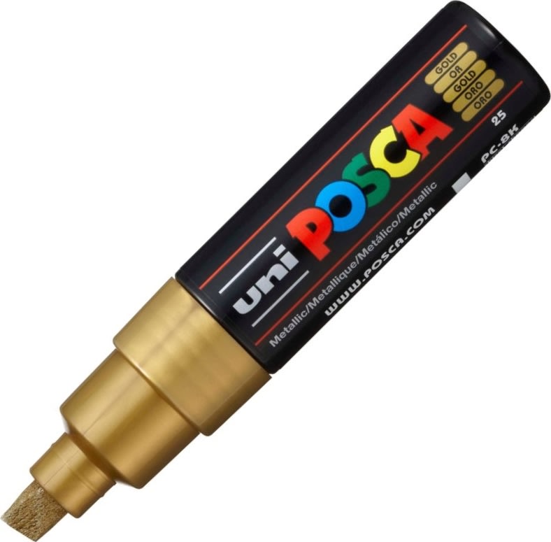 Posca Marker | PC-8K | B | 8 mm | Guld
