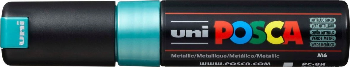Posca Marker | PC-8K | B | 8 mm | Metallic green