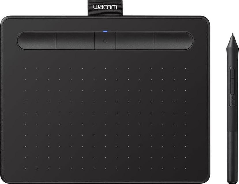 Wacom Intuos S Bluetooth Tegneplade, sort
