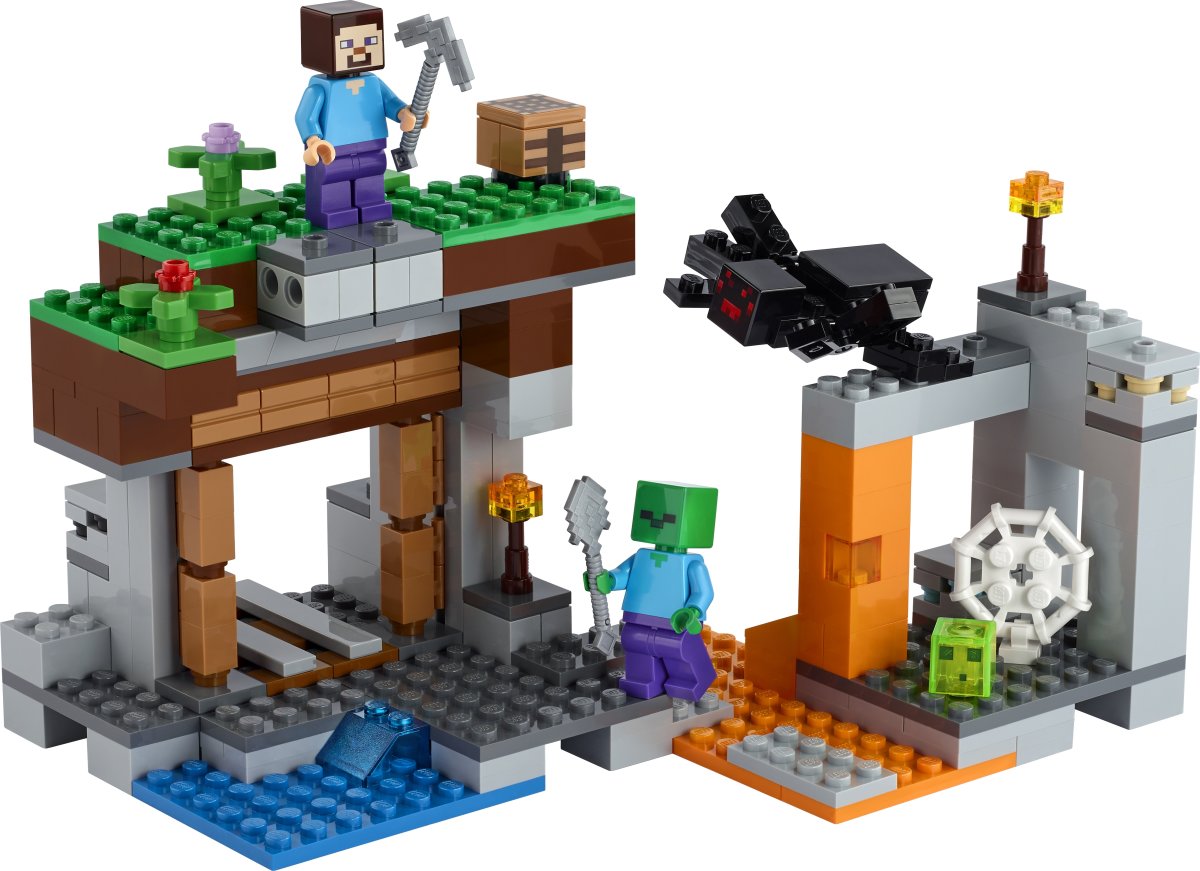 LEGO Minecraft 21166 Den "forladte" mine, 7+