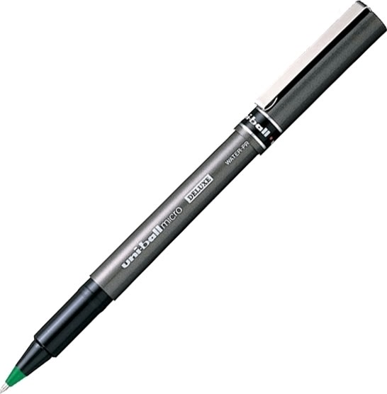 Uni-Ball UB155 Micro Deluxe Rollerpen | Grøn