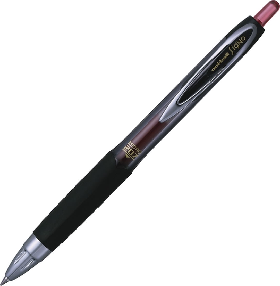 Uni-Ball Signo UMN-207 Rollerpen | Micro | Rød