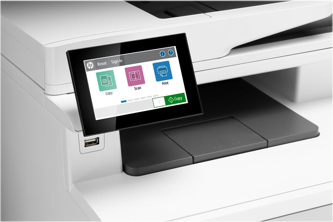 DEMO HP Color LaserJet Enterprise M480f A4 printer