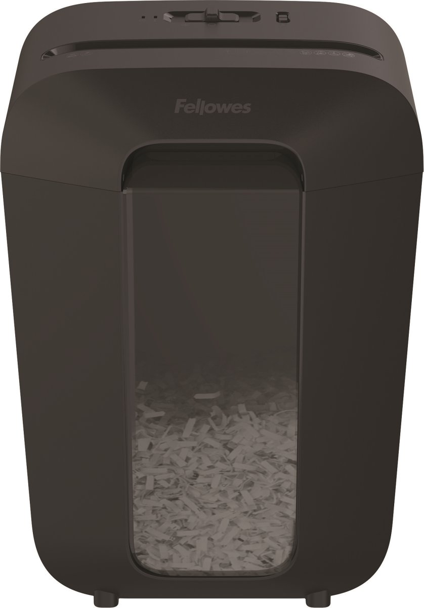 Fellowes Powershred LX70 Cross-Cut makulator, sort
