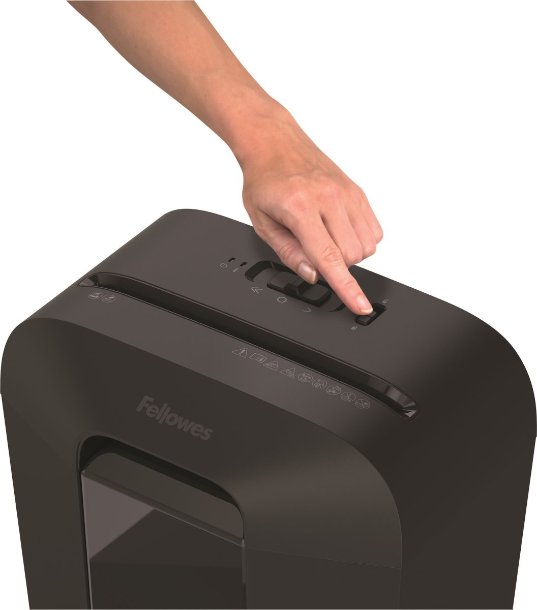 Fellowes Powershred LX70 Cross-Cut makulator, sort