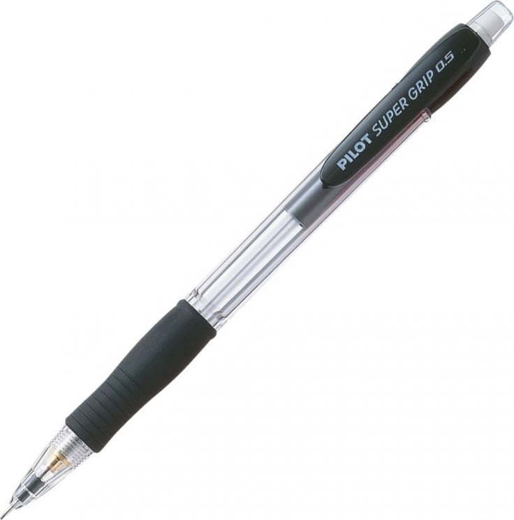 Pilot Super Grip Stiftblyant | 0,5mm | Sort