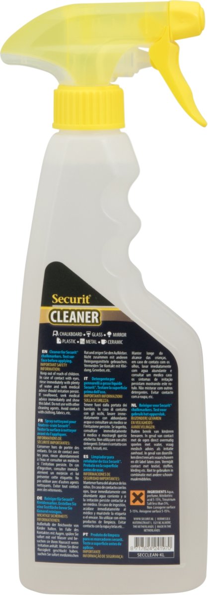 Securit Cleaner Rengøringsspay, 500 ml