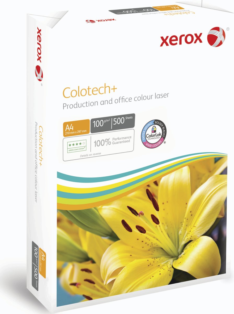 Xerox Colotech+ kopipapir, A4/100g/500 ark