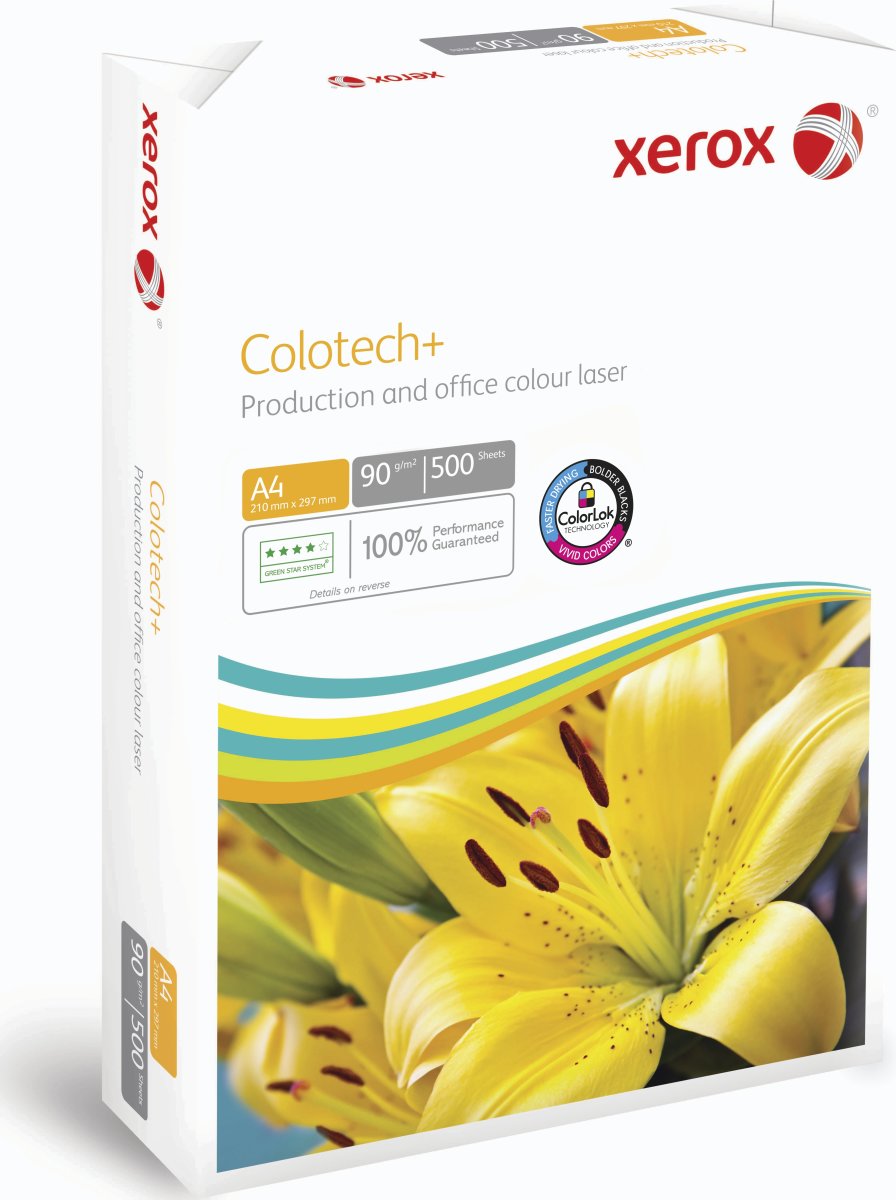 Xerox Colotech+ kopipapir, A4/90g/500 ark