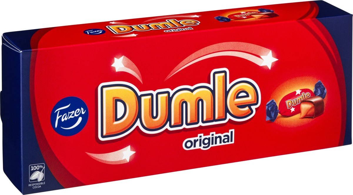 Fazer Dumle Original box Karameller, 250 g