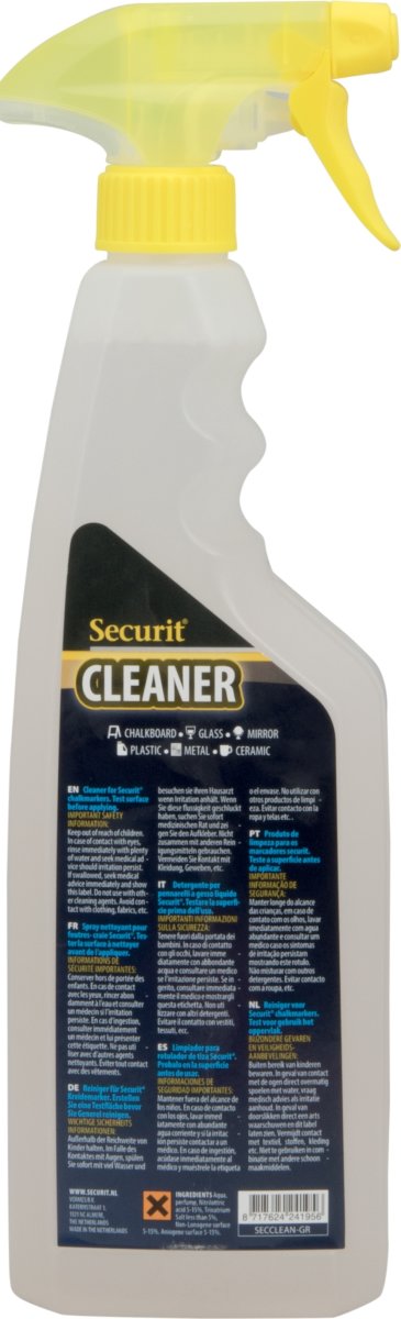 Securit Cleaner Rengøringsspay, 750 ml