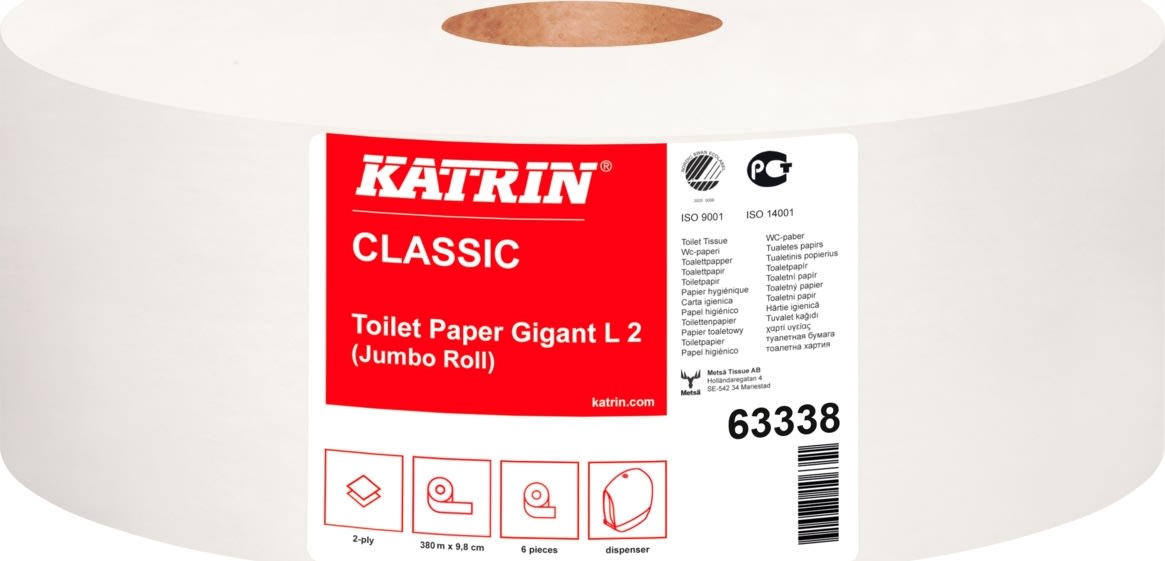 Katrin Classic Gigant L2 toiletpapir | 2-lag