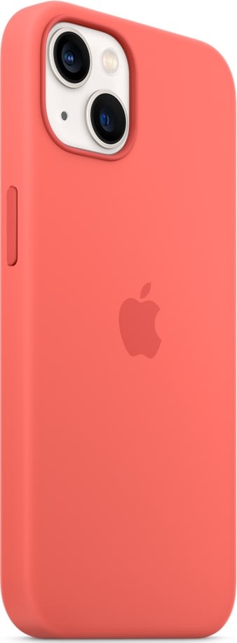 Apple iPhone 13 silikone cover, pink pomelo