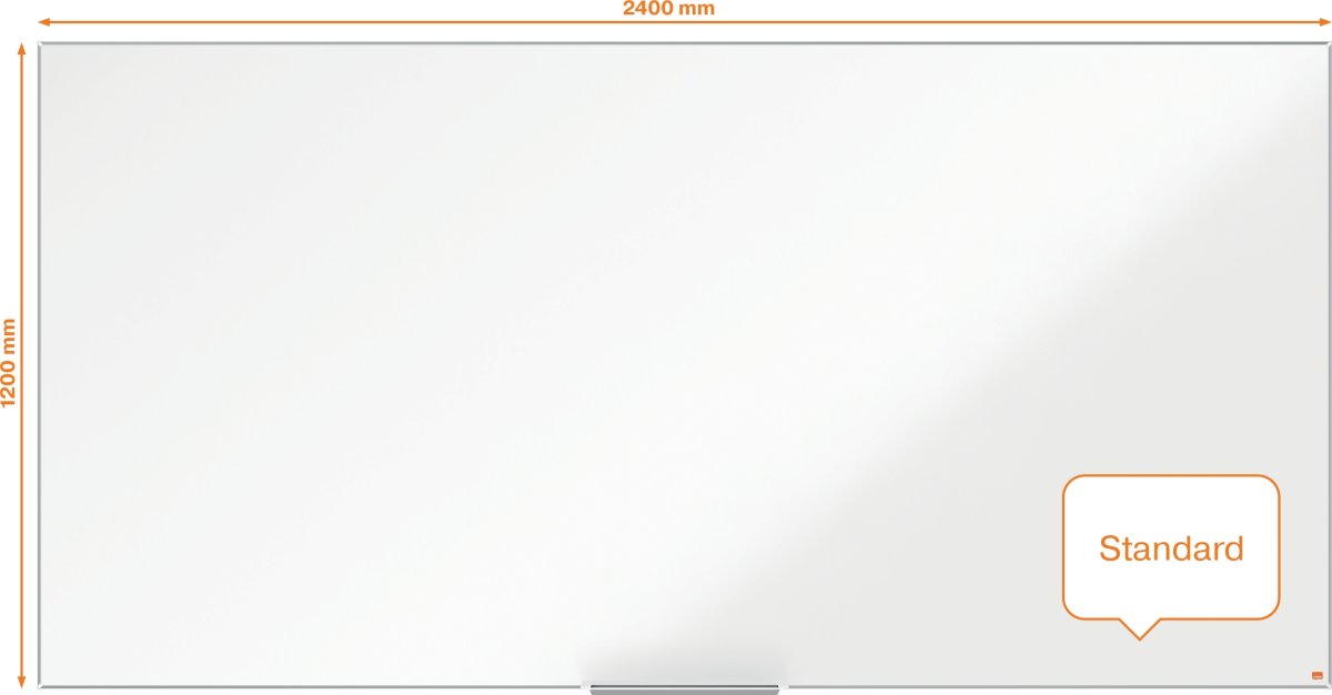 DEMO: Nobo Whiteboard Impression Pro 240x120 cm