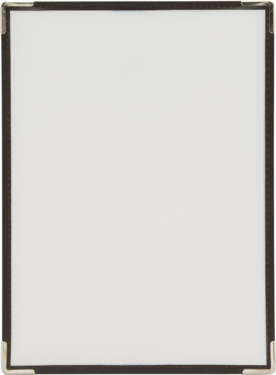 Securit Crystal Dobbeltsidet Menuholder A4 | 3 stk