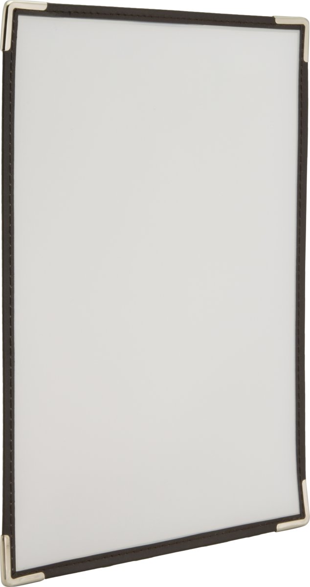 Securit Crystal Dobbeltsidet Menuholder A4 | 3 stk