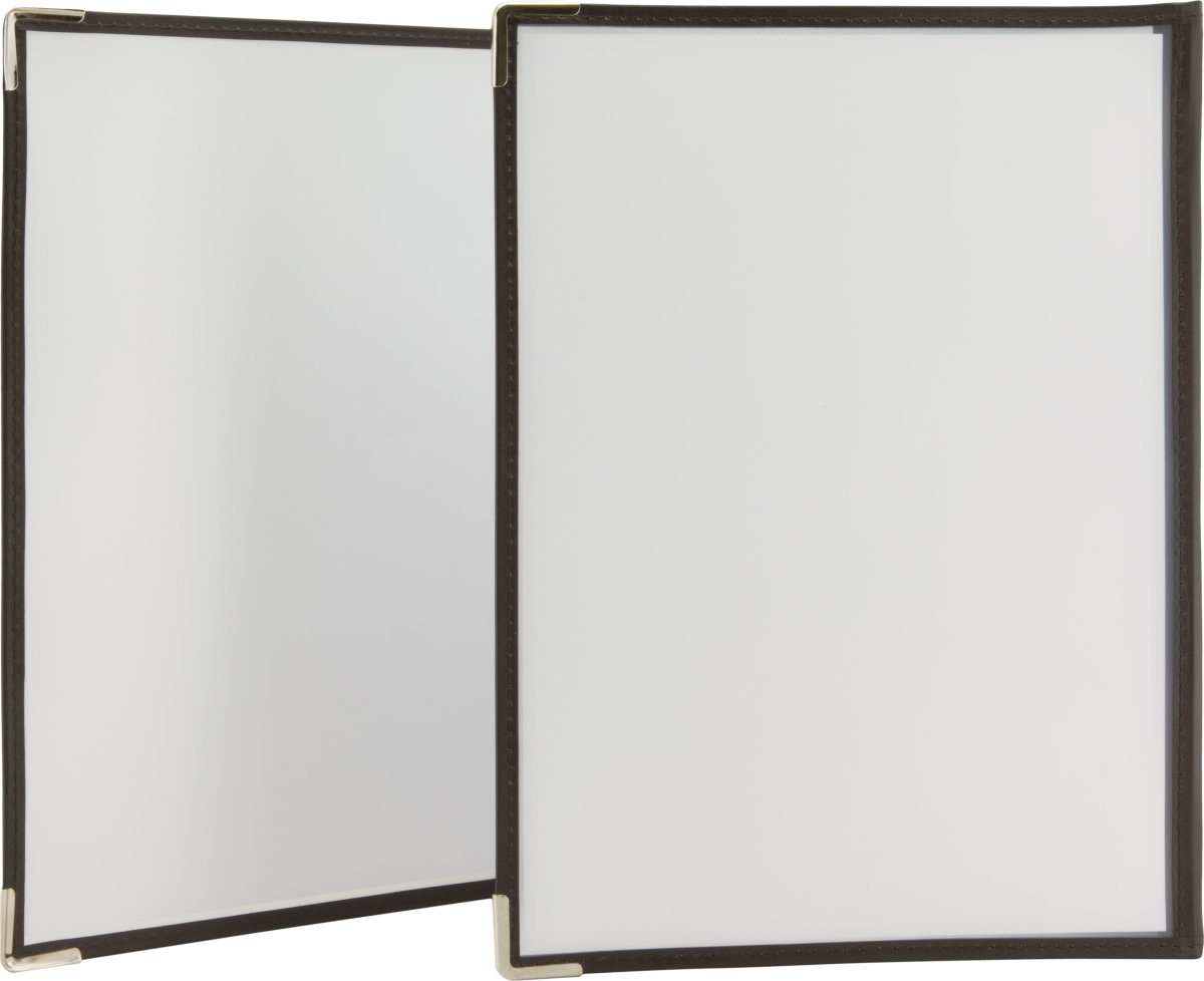 Securit Crystal Triple Menuholder A4 | 3 stk