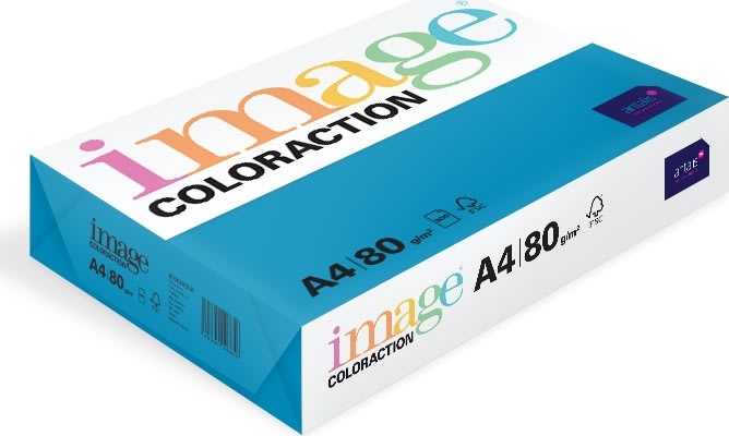 Image Coloraction A4, 80g, 500ark, Deep Blue