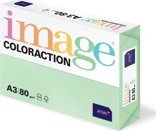 Image Coloraction A3, 80g, 500ark, Pastel Green