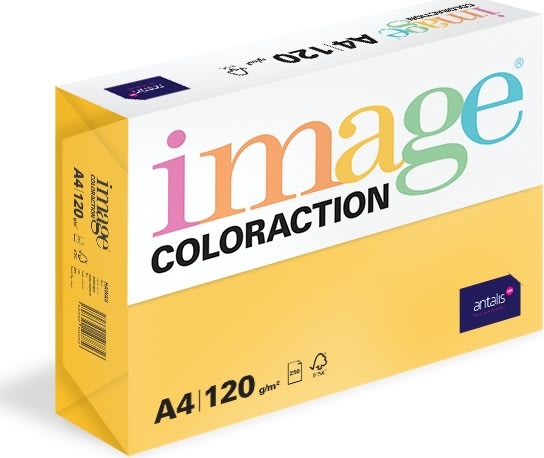 Image Coloraction A4, 120g, 250ark, Gold