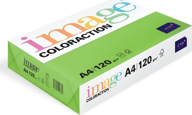 Image Coloraction A4, 120g, 250ark, Dark green