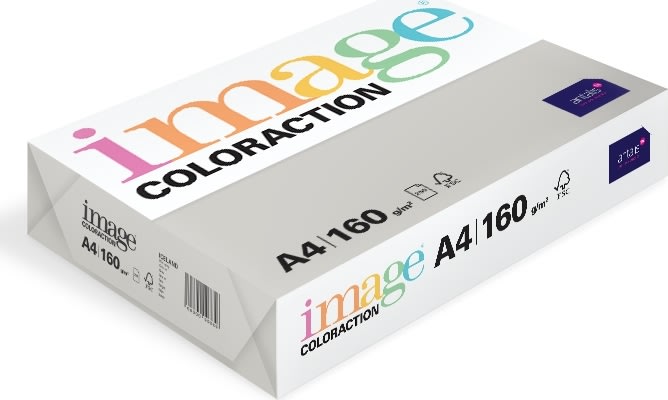 Image Coloraction A4, 160g, 250ark, Mid Grey