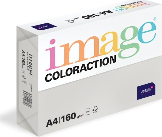 Image Coloraction A4, 160g, 250ark, Mid Grey