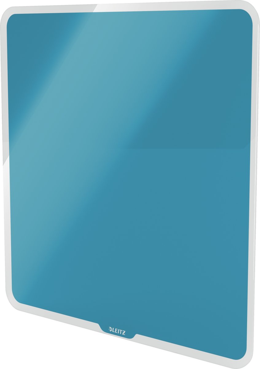 Leitz Cosy glastavle, 45x45 cm, rolig blå