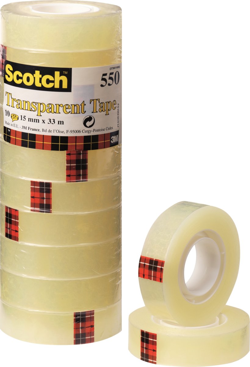 3M Scotch 550 Tape | 15mm | 33m