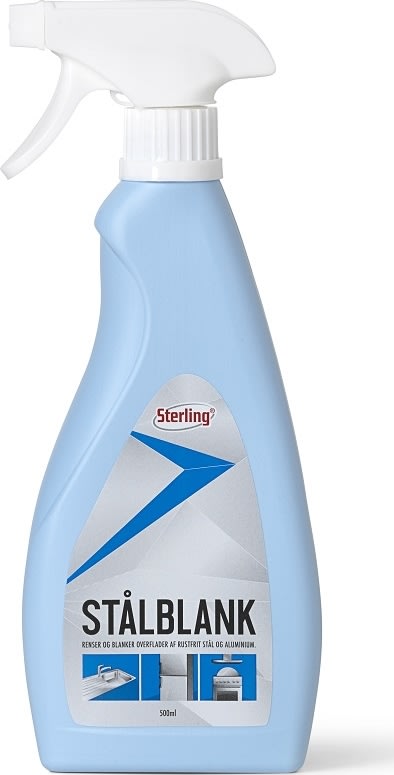 Sterling Spray | Stålblank | 500 ml