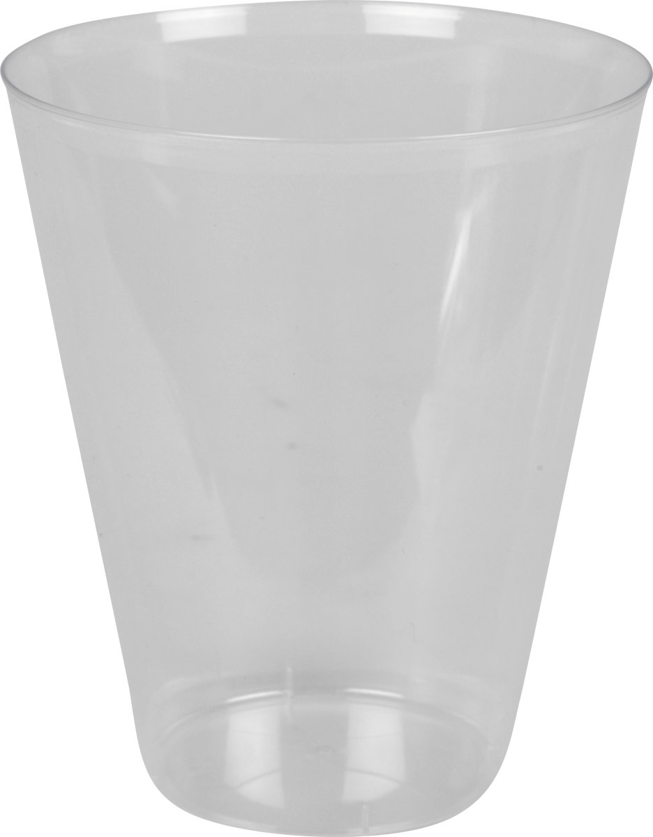 Plastikglas, PS, Klar, 20 cl, 50 stk.