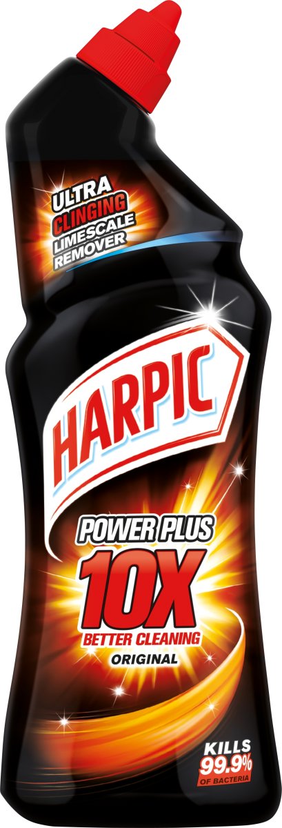 Harpic Power Plus 10X flydende Toiletrens, 750ml